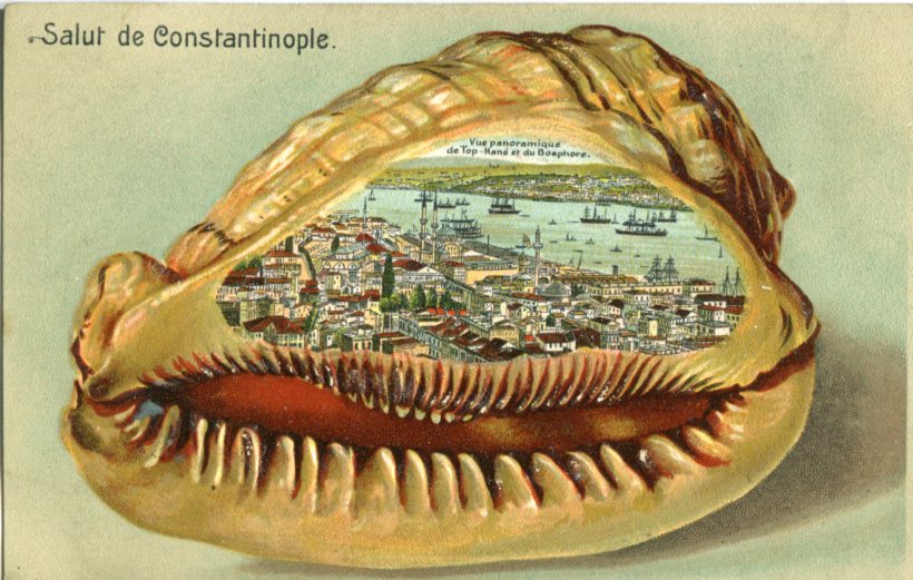 Turkey Istanbul unused Embossed Postcard