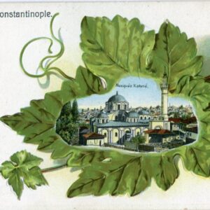 Turkey Istanbul Kariye Mosque Embossed