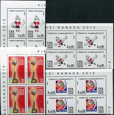 2015 Turkey Canada FIFA Women Football B4 **