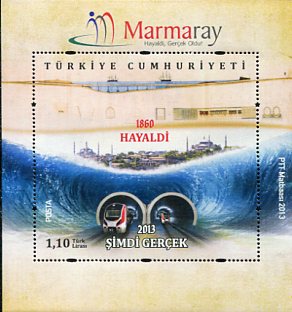 2013 Turkey Marmaray Underwater Tunnel Block