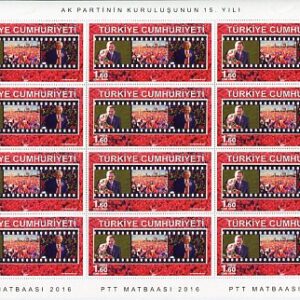 2016 Turkey AK Political Party Sheet **