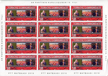 2016 Turkey AK Political Party Sheet **