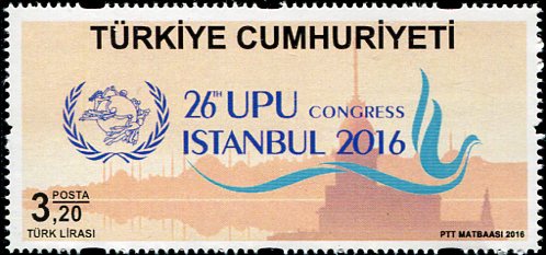 2016 Turkey Istanbul UPU Congress **