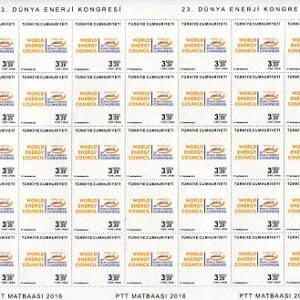 2016 Turkey Energy Congress Sheet **