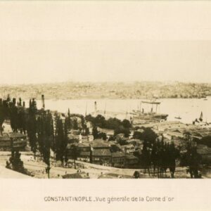 1910 Turkey Istanbul Golden Horn Postcard