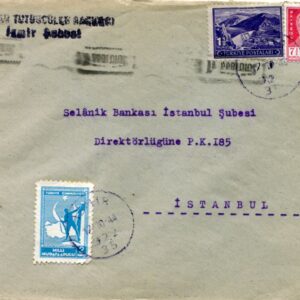 1944 Turkey Tobacconist Bank Cover