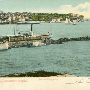 Turkey Istanbul Kadıköy Postcard Steamship