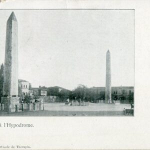 1903 Turkey Istanbul Obelisk of Theodosius Postcard