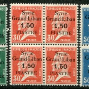 1923 Syria Gran Liban Pasteur B4 * / **
