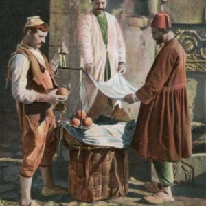 Turkey Quince Seller Postcard ed MJC