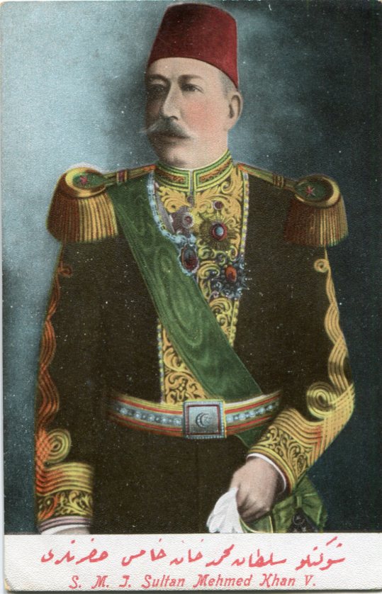 Turkey Sultan Reshad Postcard ed MJC