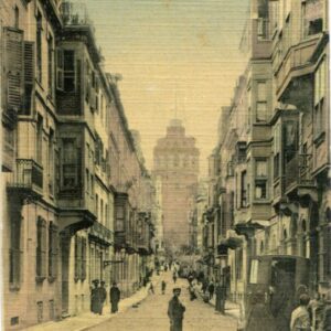 Turkey Istanbul Silk Postcard Bon Marche #33