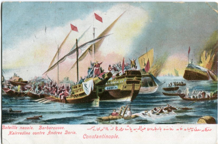 Turkey Barbarossa Andrea Doria Naval Battle ed MJC