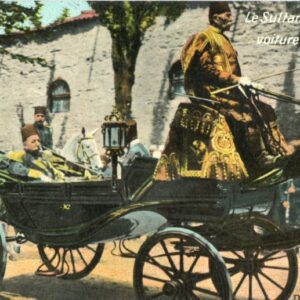 Turkey Sultan on Horse Carriage ed Fruchtermann