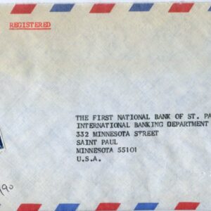 1981 UAE Deira British Bank Registered to USA