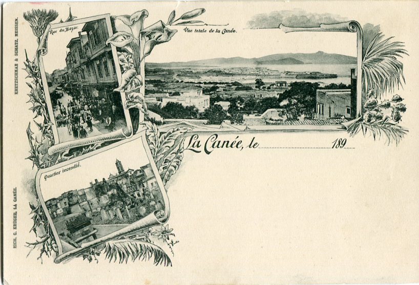 Crete Greece unused Card