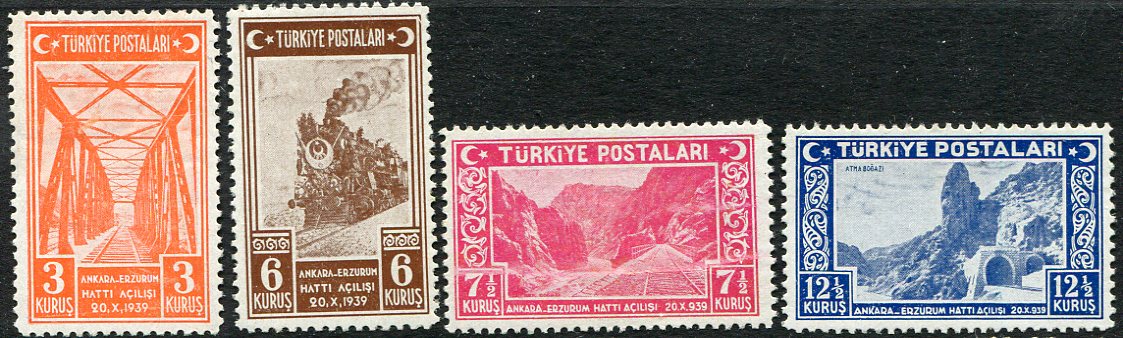 1939 Turkey Ankara Erzurum Railway **