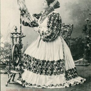 Croatia Zagreb Advertisement Costume Postcard