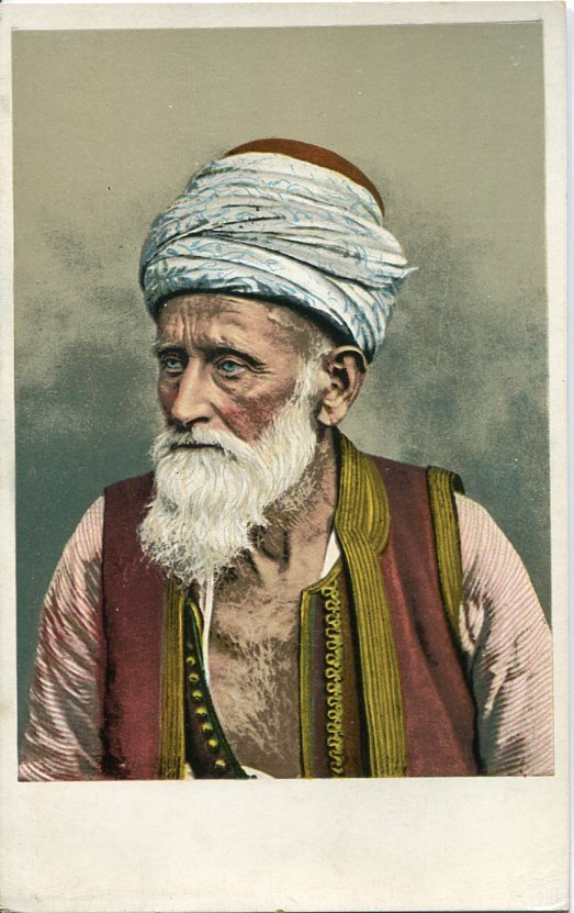 Bosnia Old Turkish Man ed J. Studnicka