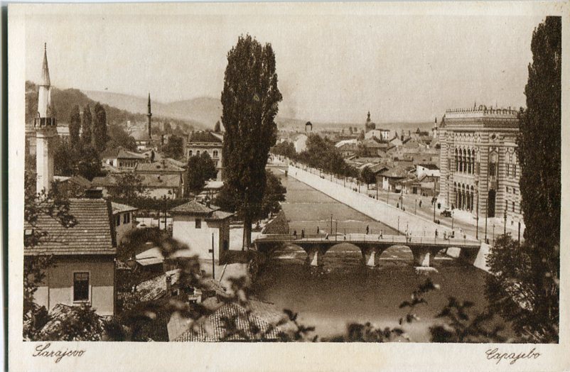 Bosnia Sarajevo View ed. Kopčić