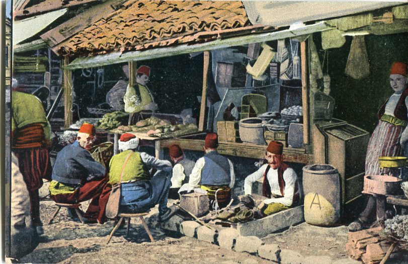 Bosnia Sarajevo Open market ed. Kajon