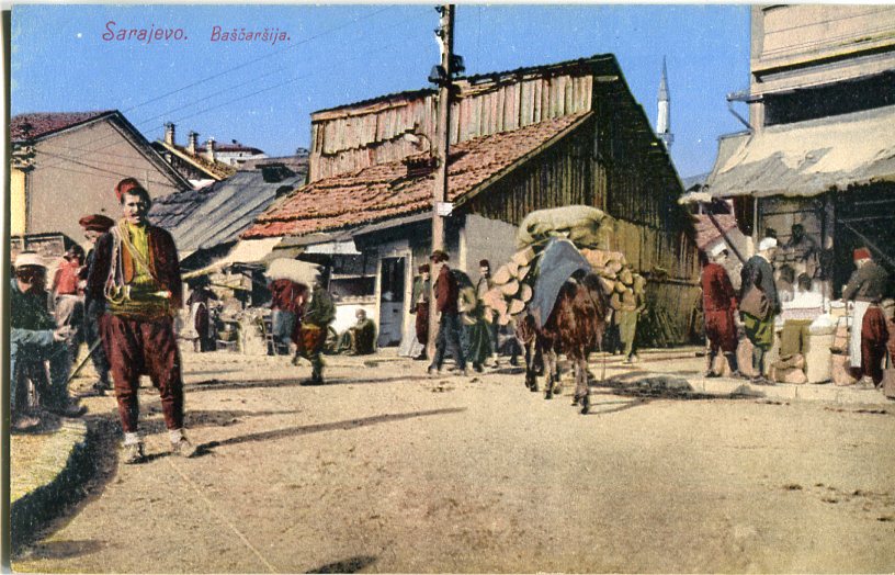 Bosnia Sarajevo Grand Bazaar ed. Kajon