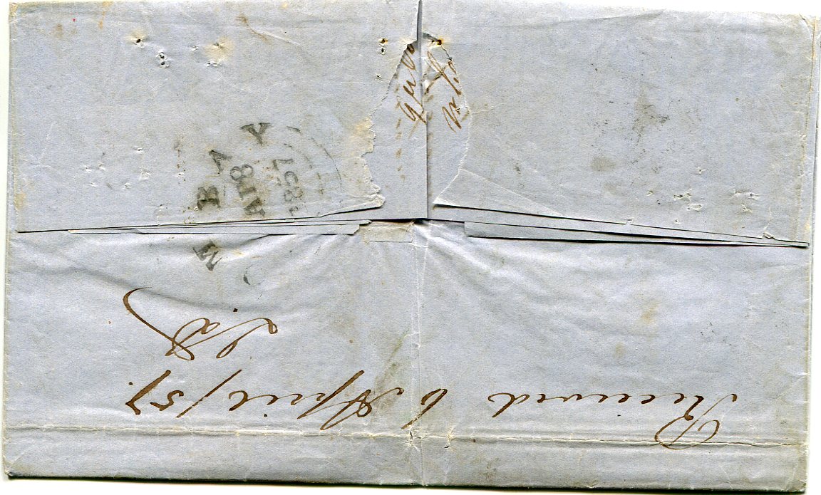 1857 Indonesia India 4a Entire to Bushire - Image 2