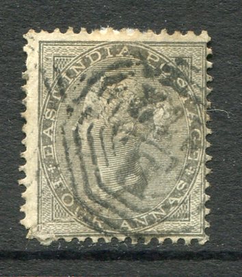 1856 Strait Settlements B172 Singapore on India 4a