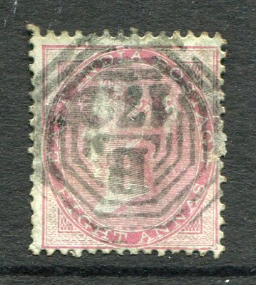 1855 Strait Settlements B172 Singapore on India 8a