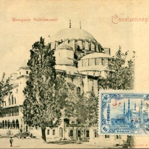 1920 Turkey Süleymaniye Mosque Maxicard