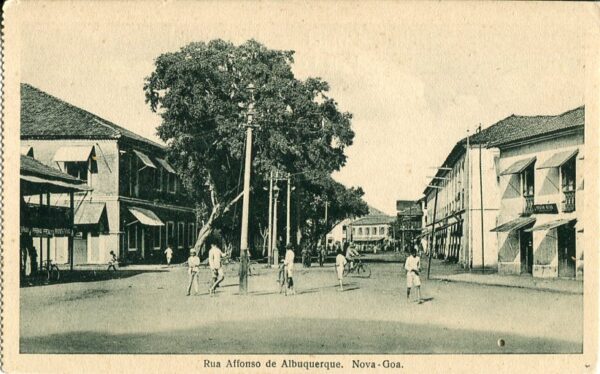 India Goa Afonso de Albuquerque Street