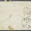 1868 Germany Baden Mourning Cover to France - Image 2