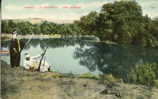 Jordan River Le Jourdain Armed Men