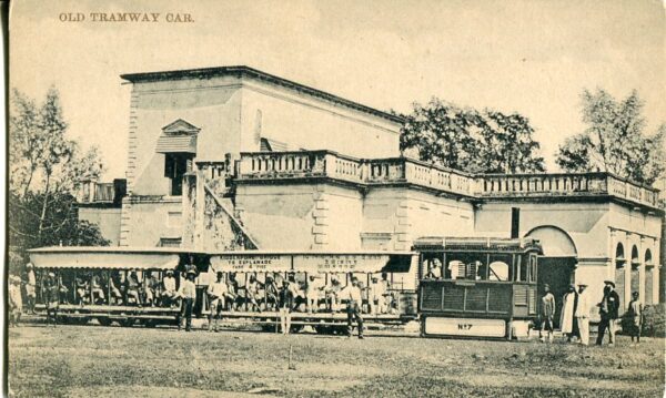India Calcutta Old Tramway Car