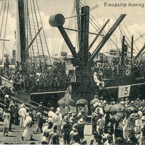 India Bombay Harbour Troopship