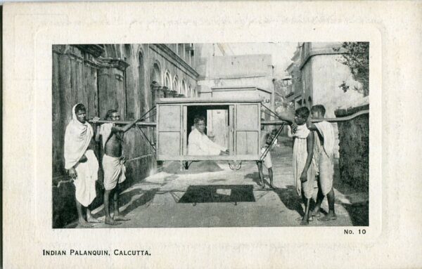 India Calcutta Palanquin