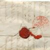 1841 French Levant Izmir Smyrna to Livorno - Image 2