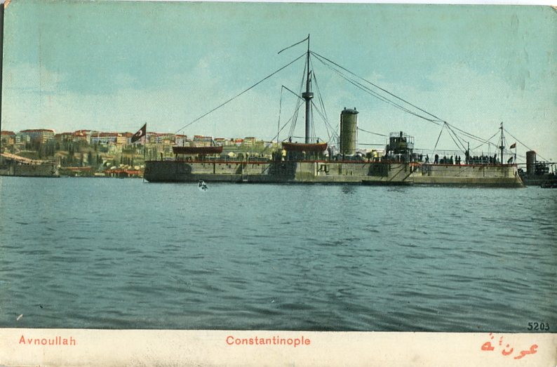 Turkey Navy Gunboat Avnullah