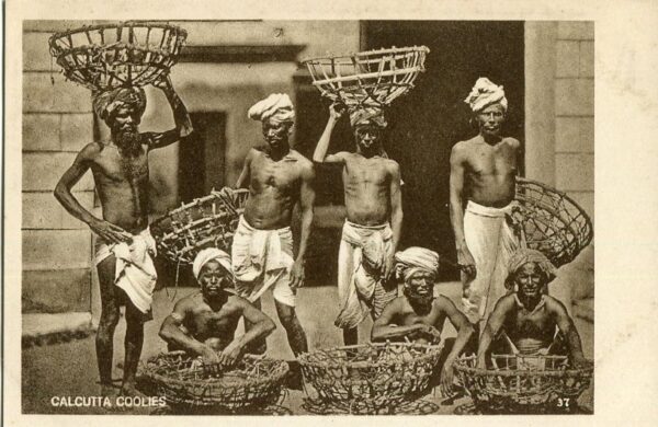 India Calcutta Coolies