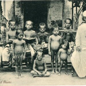 India School Boys and Master