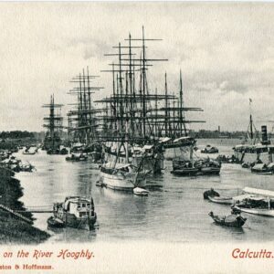 India Shipping on the River Hooghly