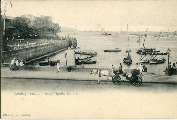 India Bombay Harbour Apollo Bunder ed Clifton