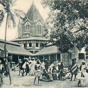 India Reay Market Poona Photocard