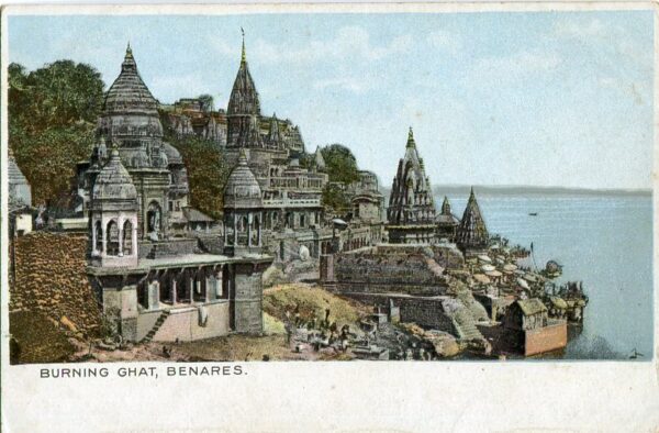 India Burning Ghat Benares