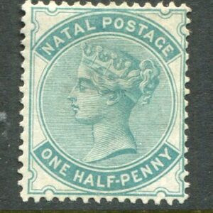 1880 Natal wmk Crown CC 1/2d Unused Sg 96 (*)