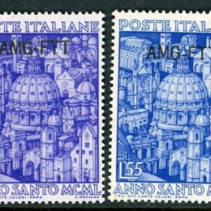 1950 Trieste Italy Zone A Holy Year *