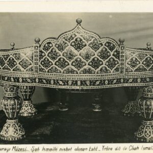 Persia Shah Ismail Throne at Topkapi Museum Turkey