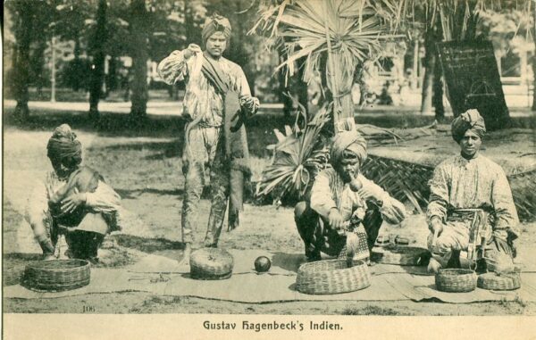 India Gustav Hagenbeck Snake Charmers