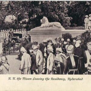 India Hyderabad Nizam leaving Residency