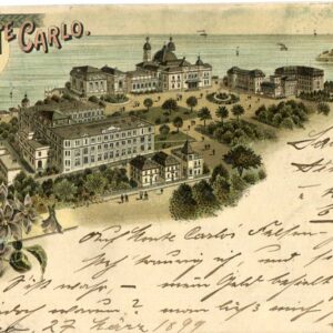 Monaco Monte Carlo to Brazil 1899 ed Künzli